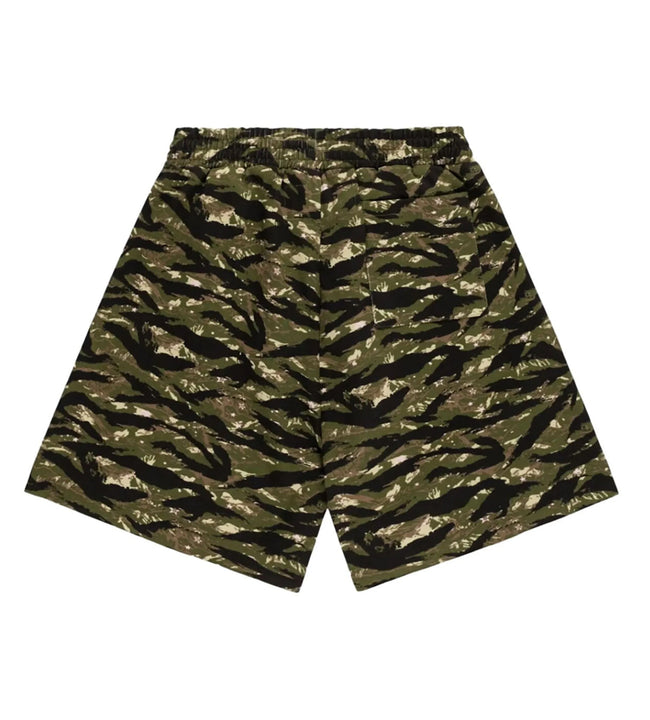Sp5der OG Web Tiger Camo Sweatshorts Main Image