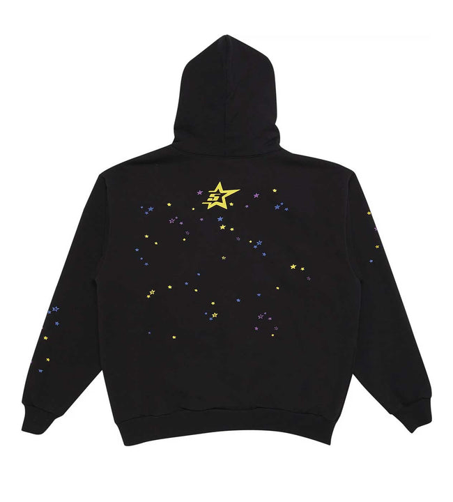 Sp5der P*nk Hoodie V2 Black Main Image