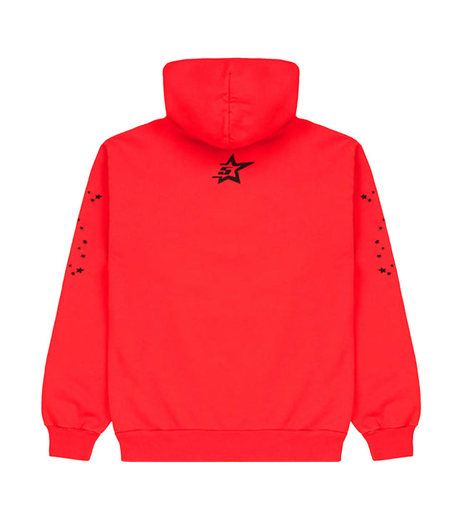 Sp5der P*nk V2 Hoodie Red Main Image