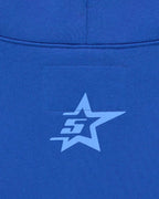 Sp5der Rhinestone Punk V2 Hoodie Blue