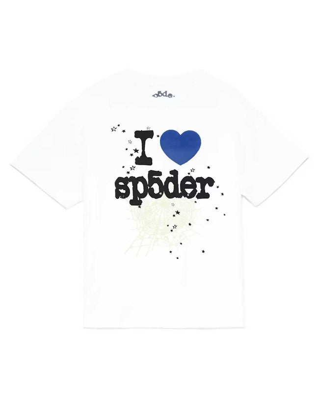 Sp5der Souvenir Tee White/Blue Hover Image