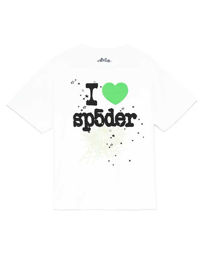 Sp5der Souvenir Tee White/Green Hover Image