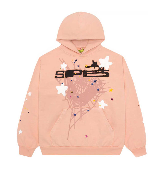 Sp5der Sp5 Peach Hoodie Hover Image