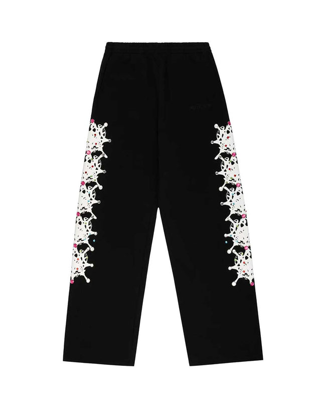 Sp5der Stone Sweatpants Black Hover Image