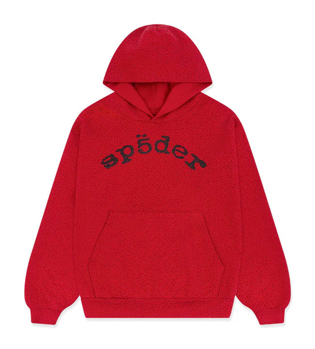 Sp5der VVS Webstone Hoodie Red Hover Image