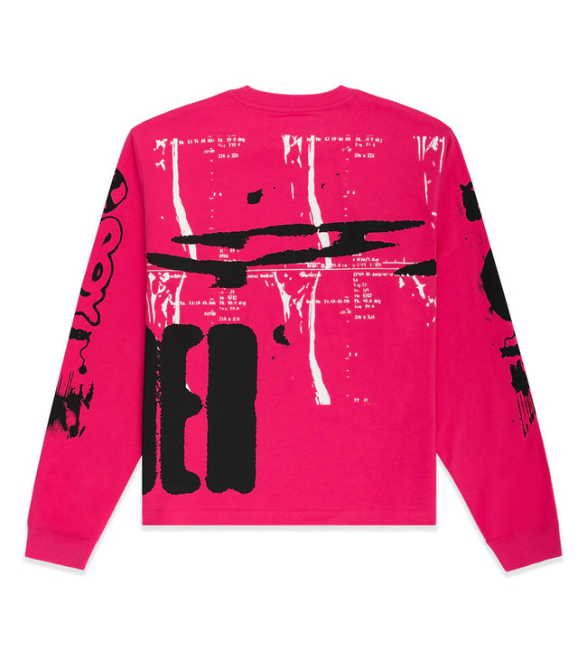 Sp5der X-Ray L/S LW Tee Pink Main Image