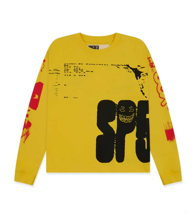 Sp5der X-Ray L/S Tee Yellow Hover Image