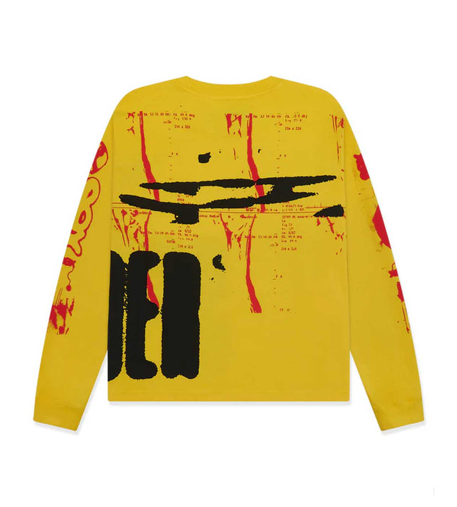 Sp5der X-Ray L/S Tee Yellow Main Image