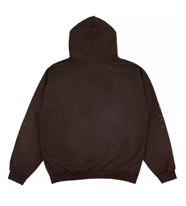 Sp5der x Cactus Jack Days Before Rodeo Hoodie Brown Main Image