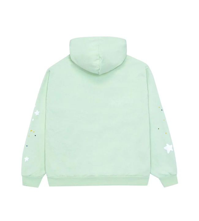 Sp5der Sp5 Mint Hoodie Main Image