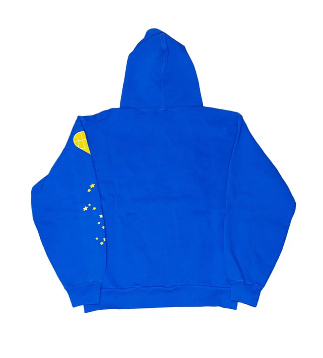 Sp5der TC5 Hoodie Blue Main Image