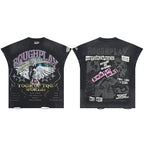 Rough Play T Shirts RoughPlay Tour Sleeveless Street Holes Diamonds