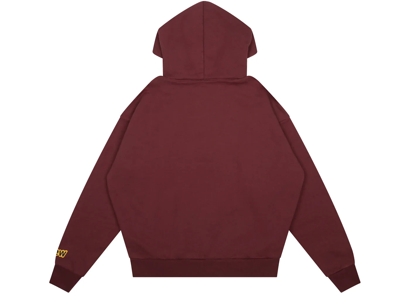 drew house mascot oversized oversized hoodie burgundy