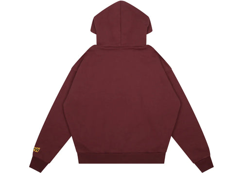 drew house mascot oversized oversized hoodie burgundy