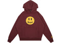 drew house mascot oversized oversized hoodie burgundy